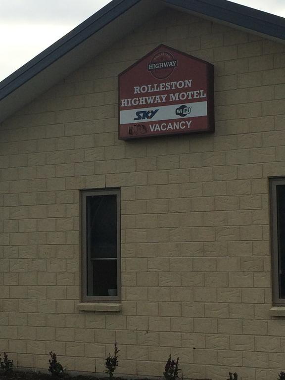 Rolleston Highway Motel Exterior photo
